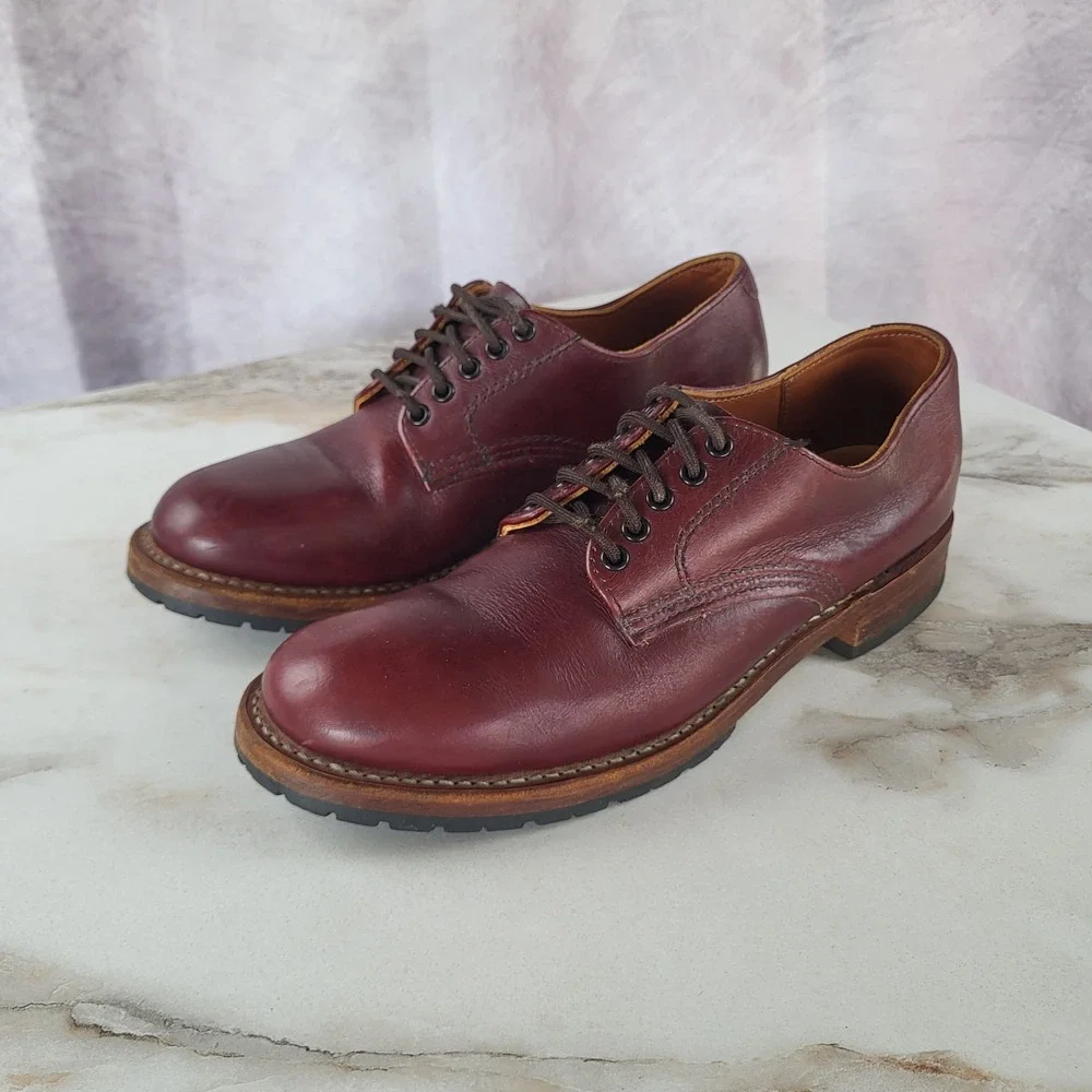 Red Wing BECKMAN 9043 Classic Oxblood Derby Size 8 Men's READ